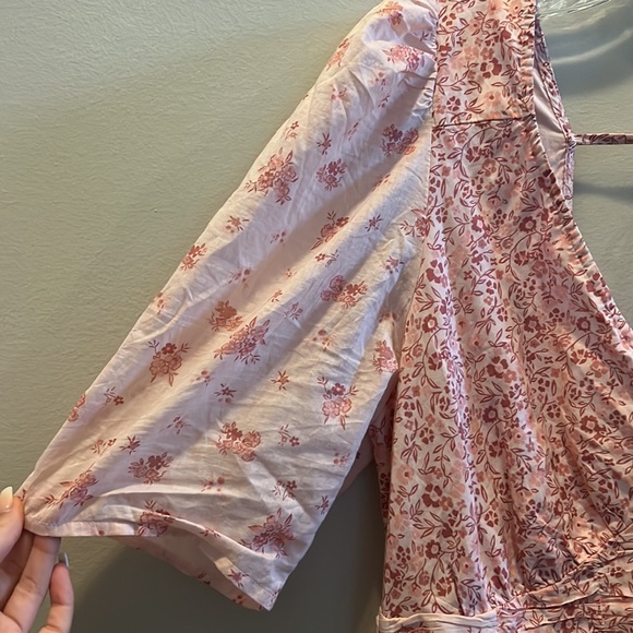 American Eagle Ruched Fit and Flare Mini Dress | XL - Picture 4 of 7